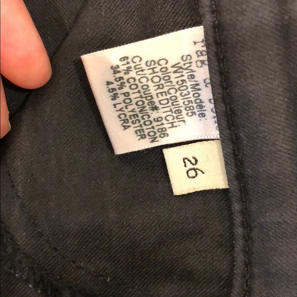 Rag & Bone Grey Black Shoreditch Jeans - Picture 5 of 6